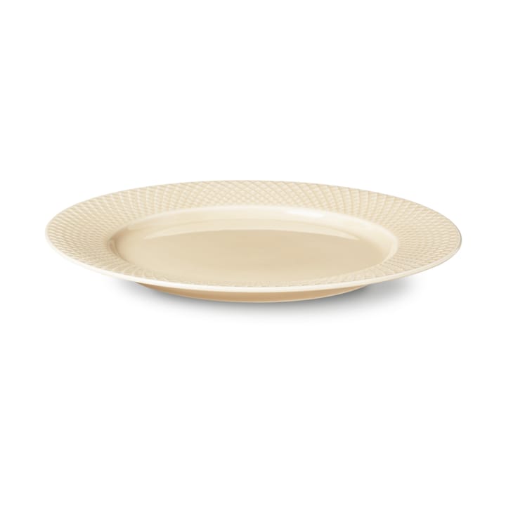 Assiette à dîner Rhombe Earth Ø27 cm, Marble Lyngby Porcelæn