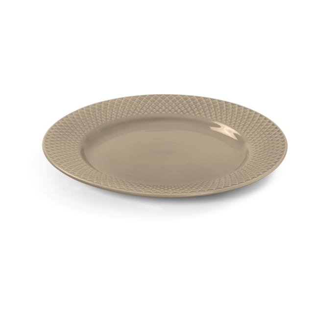 Assiette Rhombe Earth Ø23 cm, Clay Lyngby Porcelæn