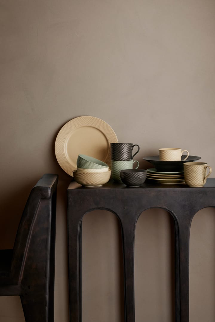 Assiette Rhombe Earth Ø23 cm, Clay Lyngby Porcelæn