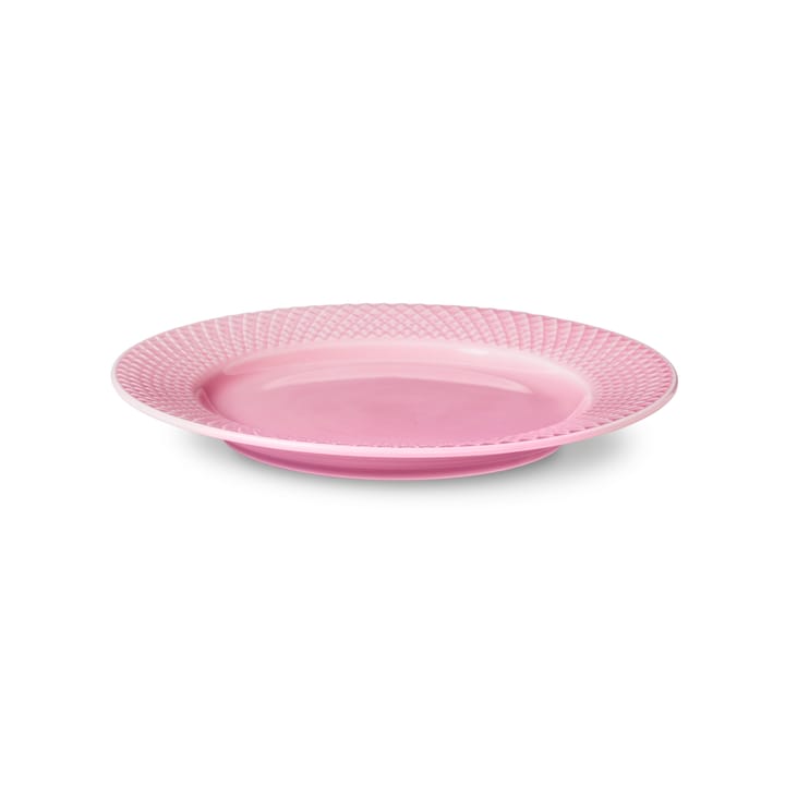 Assiette Rhombe Rose - 21 cm - Lyngby Porcelæn