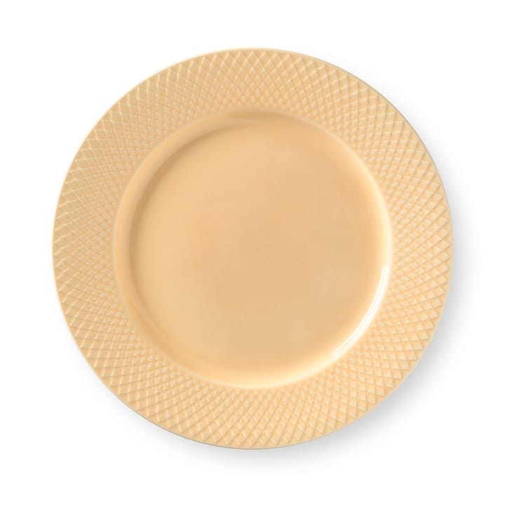 Assiette Rhombe sand - 27 cm - Lyngby Porcelæn