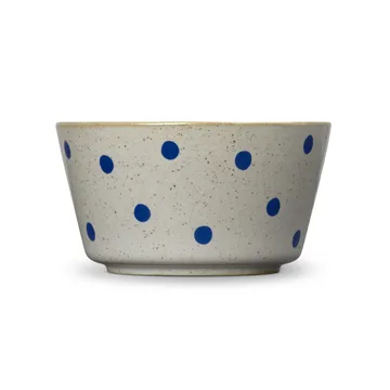 Bol DAN-ILD pois Ø17 cm - Bleu - Lyngby Porcelæn