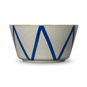 Bol DAN-ILD zigzag Ø21 cm - Bleu - Lyngby Porcelæn