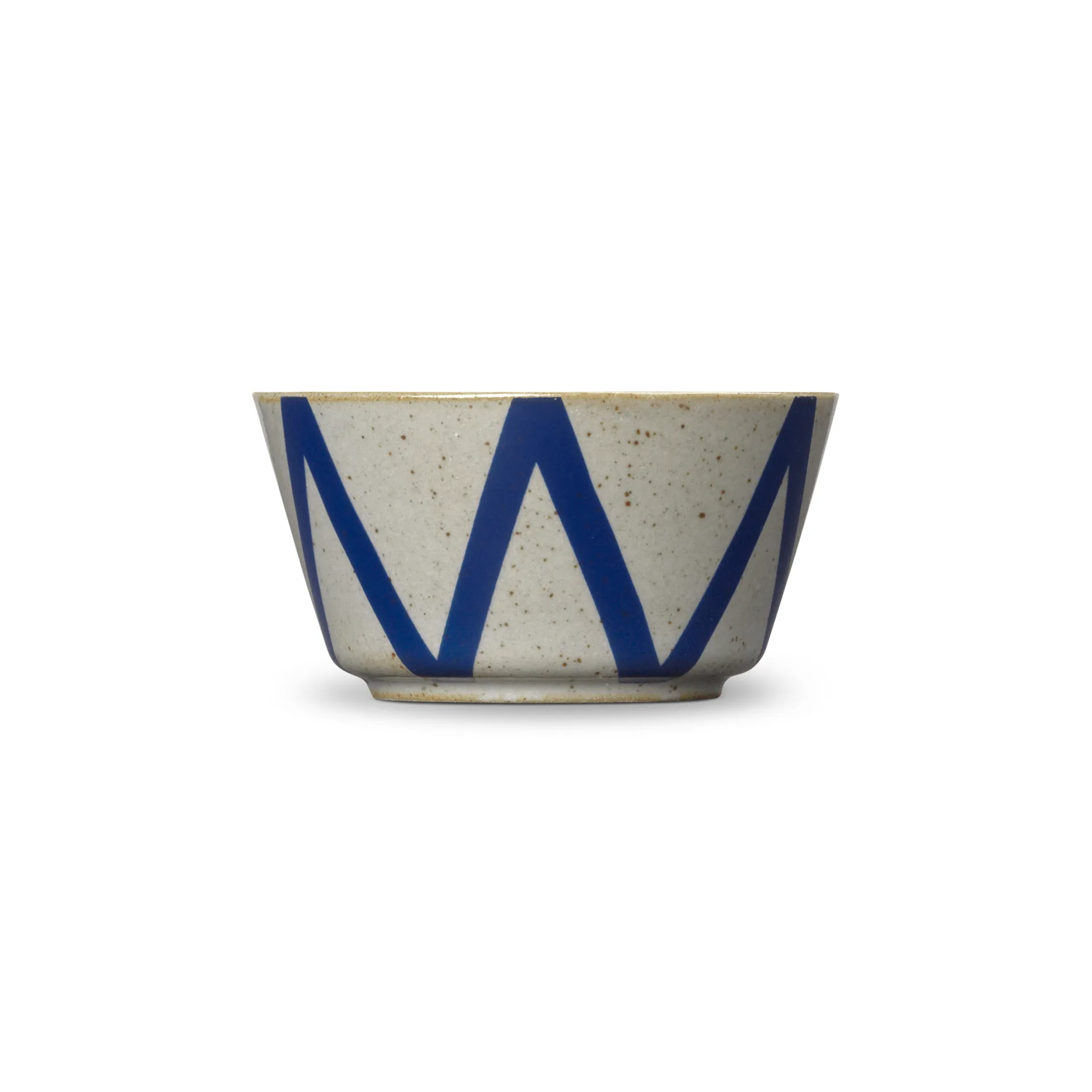 Bol DAN-ILD zigzag Ø9 cm, Bleu Lyngby Porcelæn