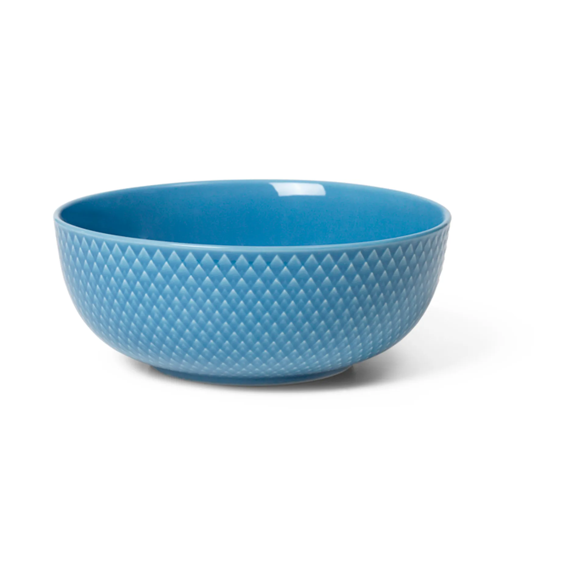 Bol Rhombe Ø15,5 cm, Bleu Lyngby Porcelæn