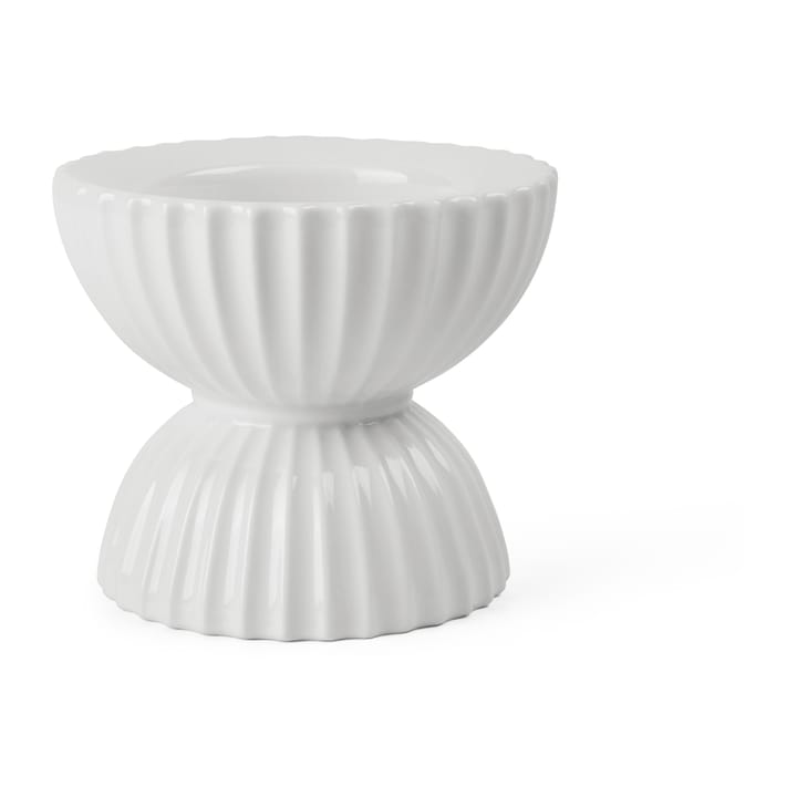 Bougeoir Ø11,5 cm Lyngby Tura - Blanc - Lyngby Porcelæn