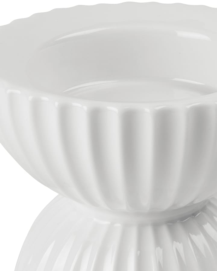 Bougeoir Ø11,5 cm Lyngby Tura - Blanc - Lyngby Porcelæn