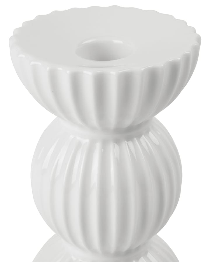 Bougeoir 14 cm Lyngby Tura, Blanc Lyngby Porcelæn