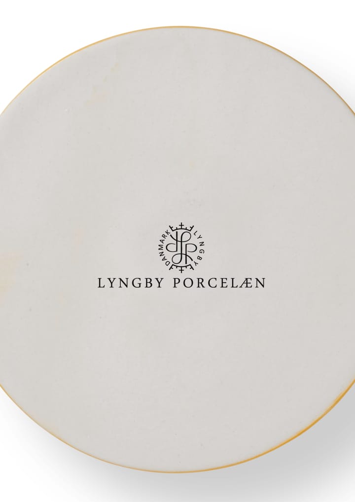 Bougeoir Rhombe 3 cm - Jaune - Lyngby Porcelæn