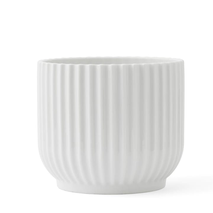 Cache-pot Lyngby blanc - Ø11,5 cm - Lyngby Porcelæn