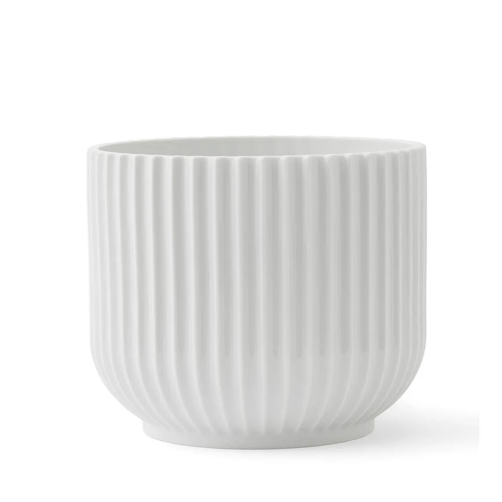 Cache-pot Lyngby blanc, Ø14,5 cm Lyngby Porcelæn