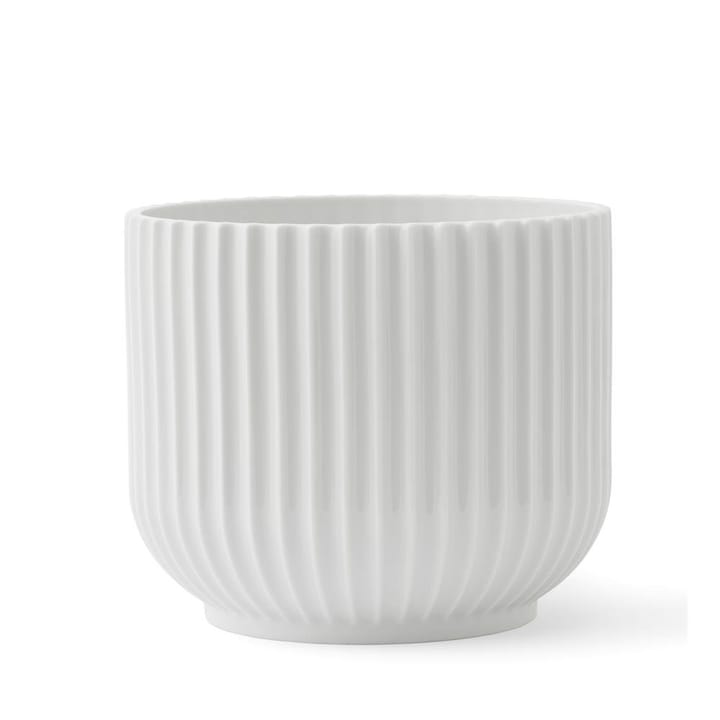 Cache-pot Lyngby blanc - Ø14,5 cm - Lyngby Porcelæn