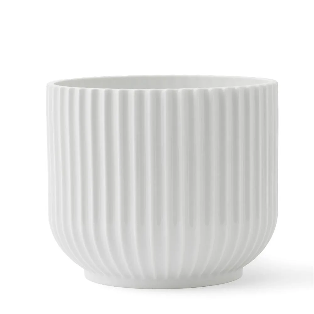 Cache-pot Lyngby blanc, Ø18,9 cm Lyngby Porcelæn