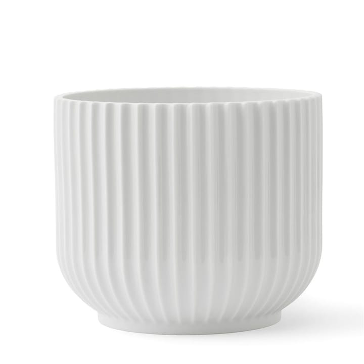 Cache-pot Lyngby blanc - Ø18,9 cm - Lyngby Porcelæn