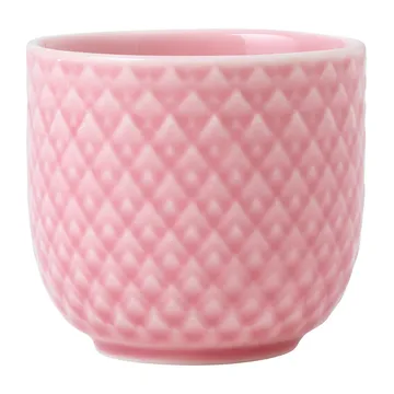 Coquetier Rhombe Ø5 cm - Rose - Lyngby Porcelæn