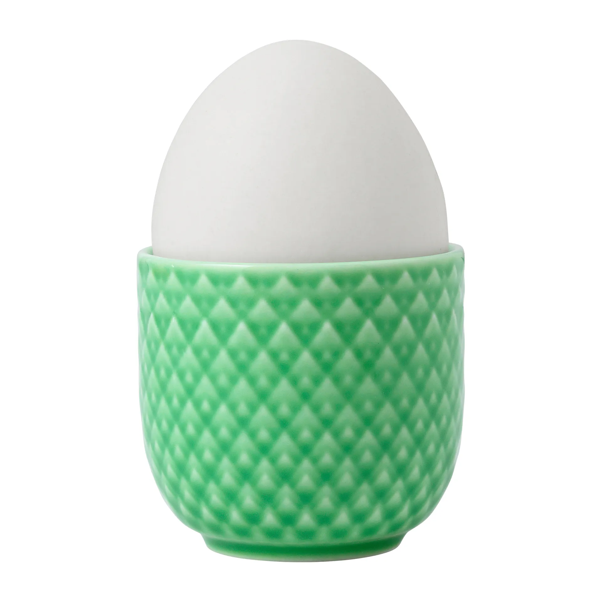 Coquetier Rhombe Ø5 cm, Vert Lyngby Porcelæn