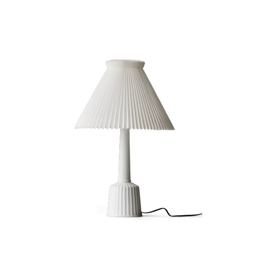 Lampe de table Esben klint, blanc, h.44 cm Lyngby Porcelæn