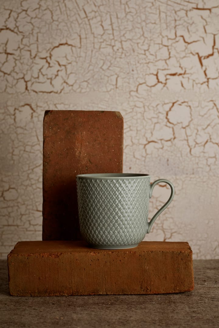 Mug Rhombe Earth 39 cl, Moss Lyngby Porcelæn
