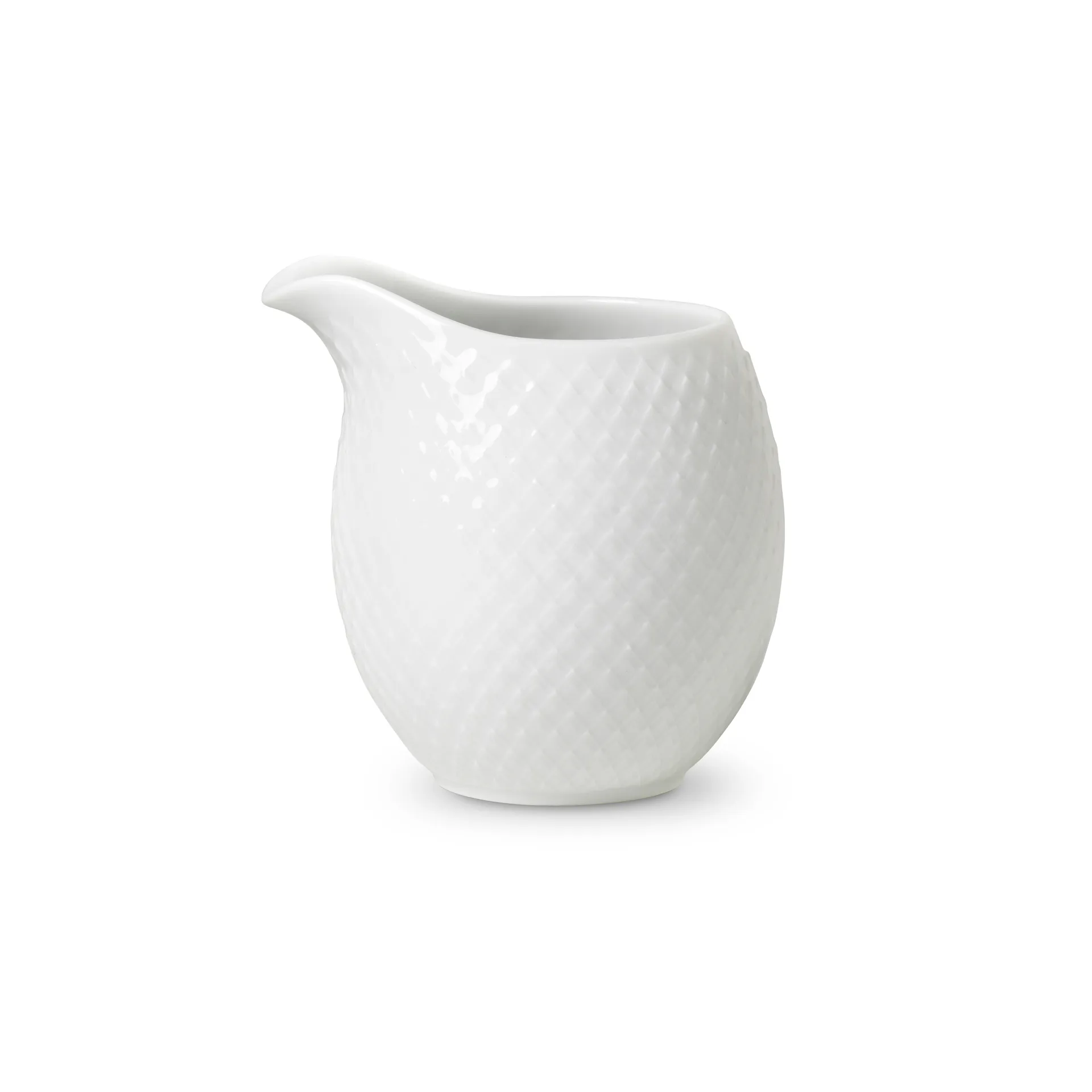 Pot à lait Rhombe 39 cl, Blanc Lyngby Porcelæn