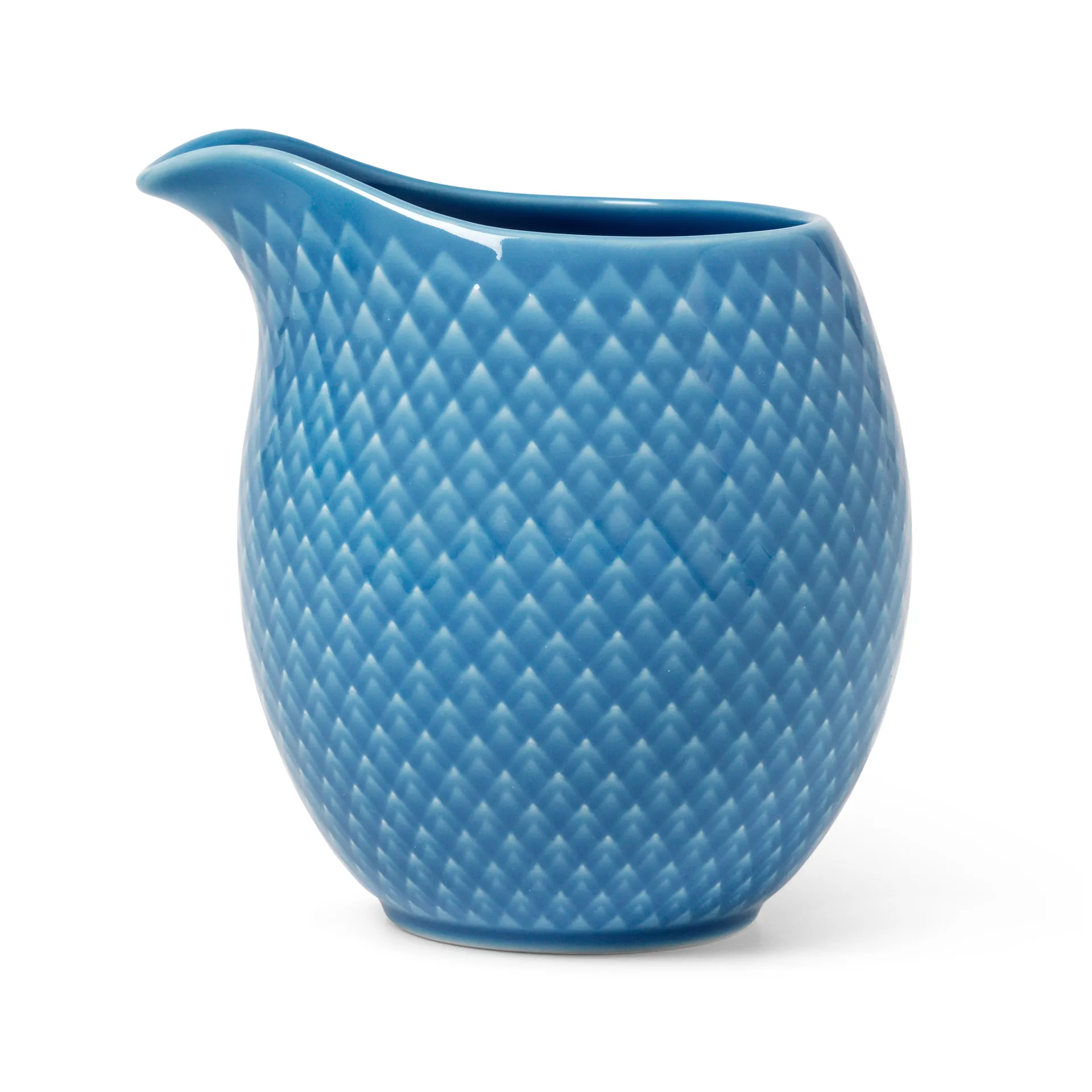 Pot à lait Rhombe 39 cl, Bleu Lyngby Porcelæn