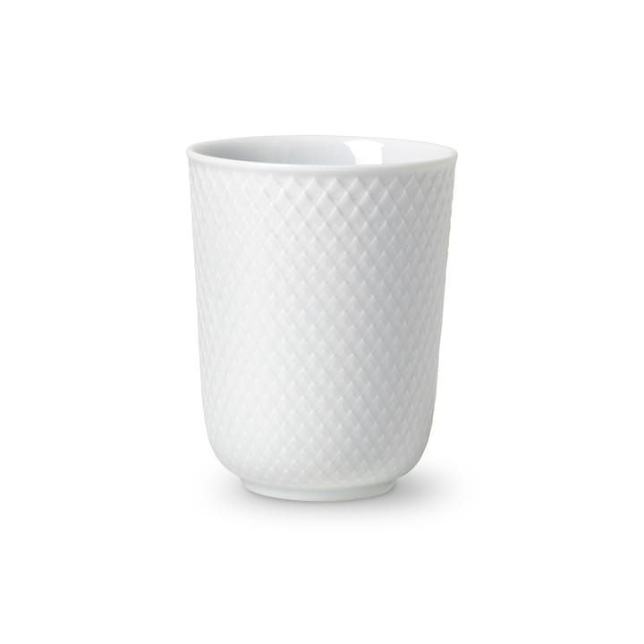 Tasse sans anse Rhombe 33 cl - Blanc - Lyngby Porcelæn