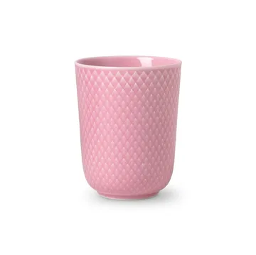 Tasse sans anse Rhombe 33 cl - Rose - Lyngby Porcelæn