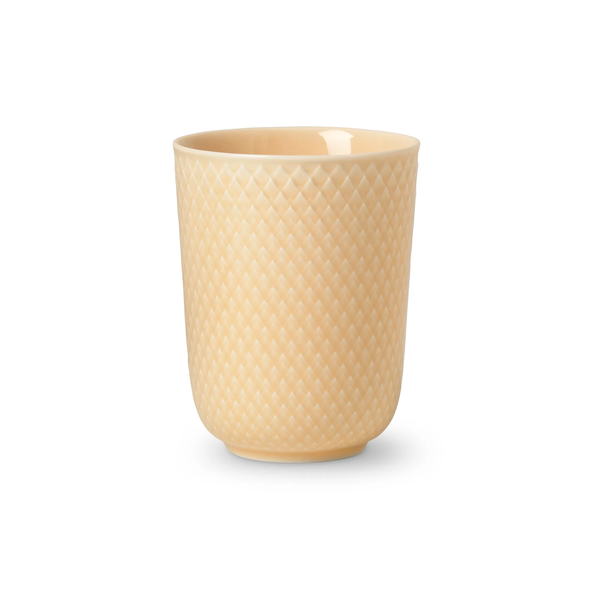 Tasse sans anse Rhombe 33 cl, Sable Lyngby Porcelæn