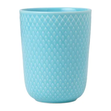 Tasse sans anse Rhombe 33 cl - Turquoise - Lyngby Porcelæn