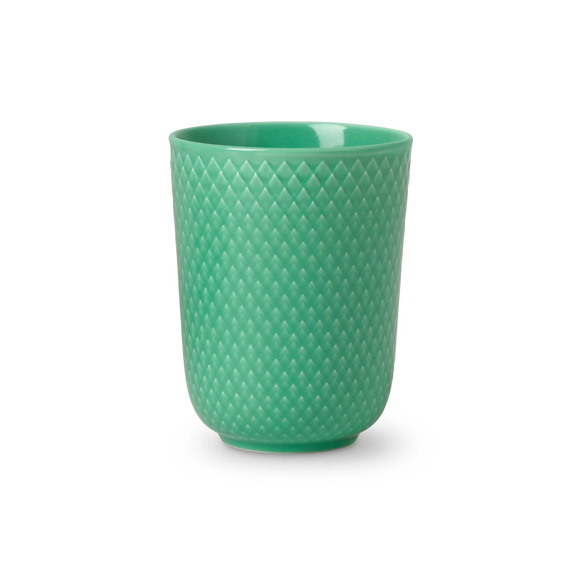 Tasse sans anse Rhombe 33 cl, Vert Lyngby Porcelæn