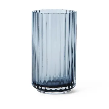 Vase en verre Lyngby bleu nuit - 12,5 cm - Lyngby Porcelæn