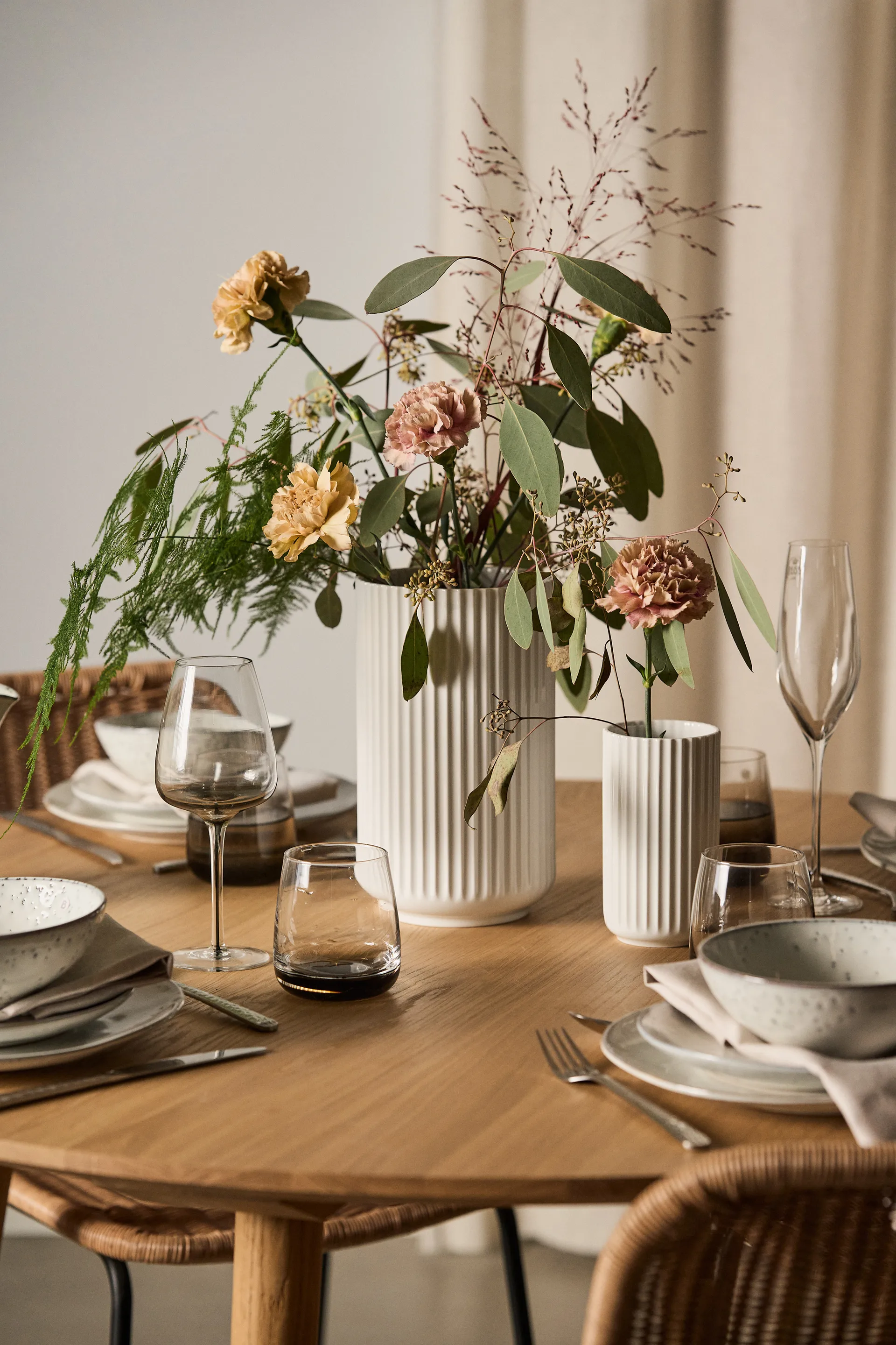 Vase Lyngby blanc, 15 cm Lyngby Porcelæn