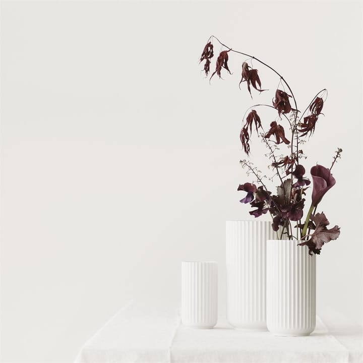 Vase Lyngby blanc mate, 20 cm Lyngby Porcelæn