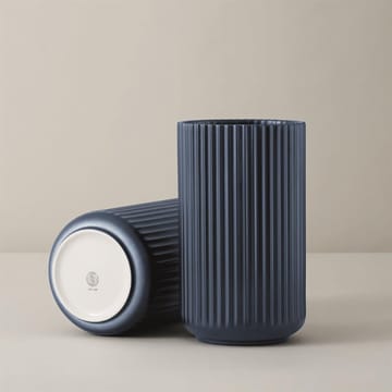 Vase Lyngby bleu foncé mate - 25 cm - Lyngby Porcelæn