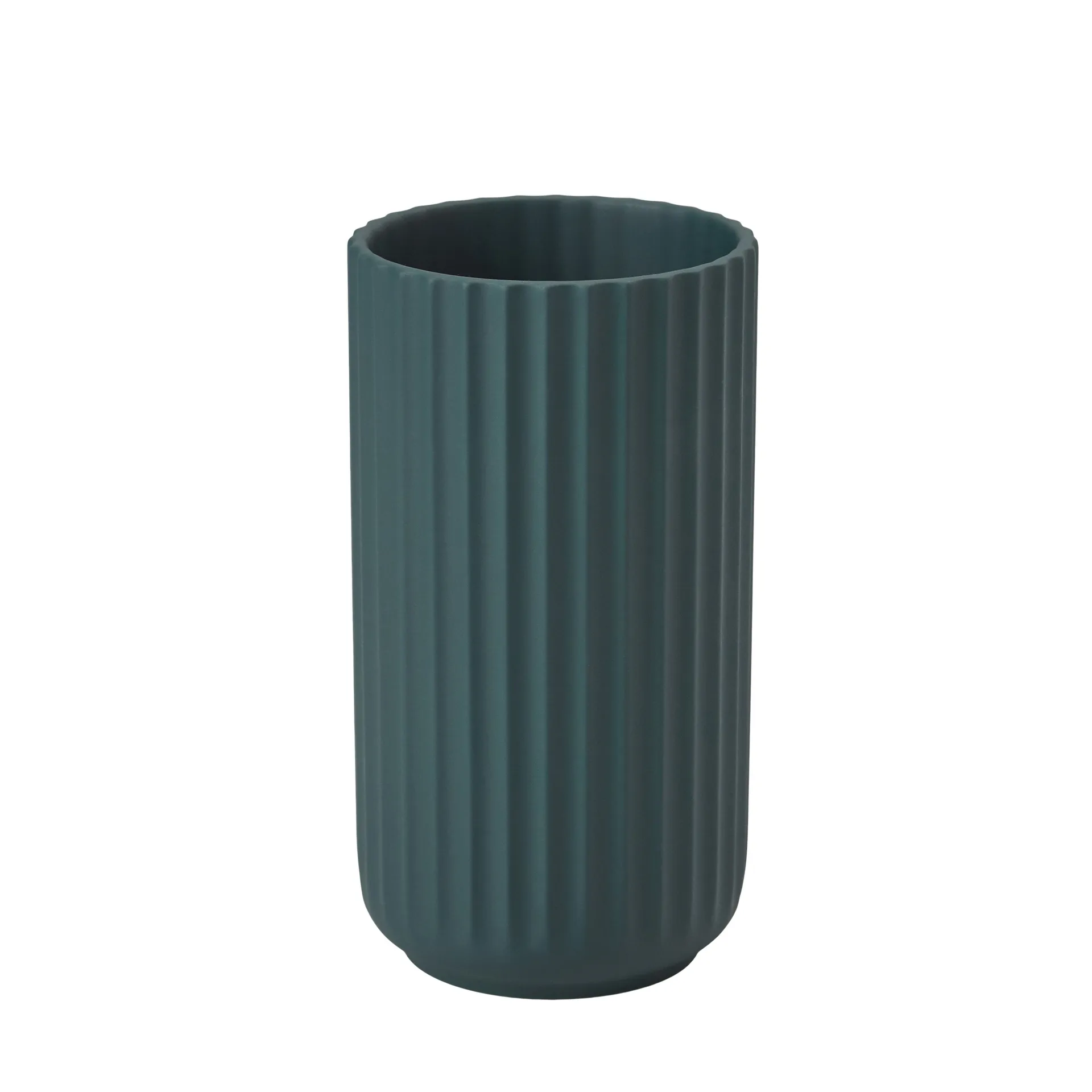 Vase Lyngby Copenhagen vert mate, 12 cm Lyngby Porcelæn