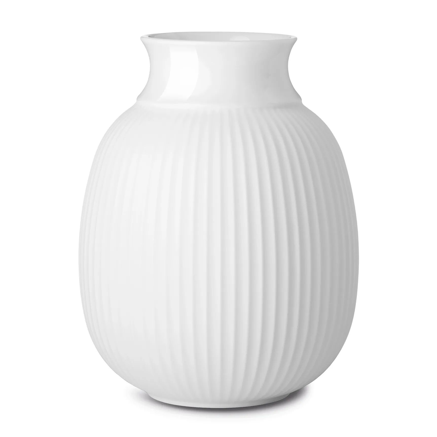Vase Lyngby Curve 12 cm, Blanc Lyngby Porcelæn