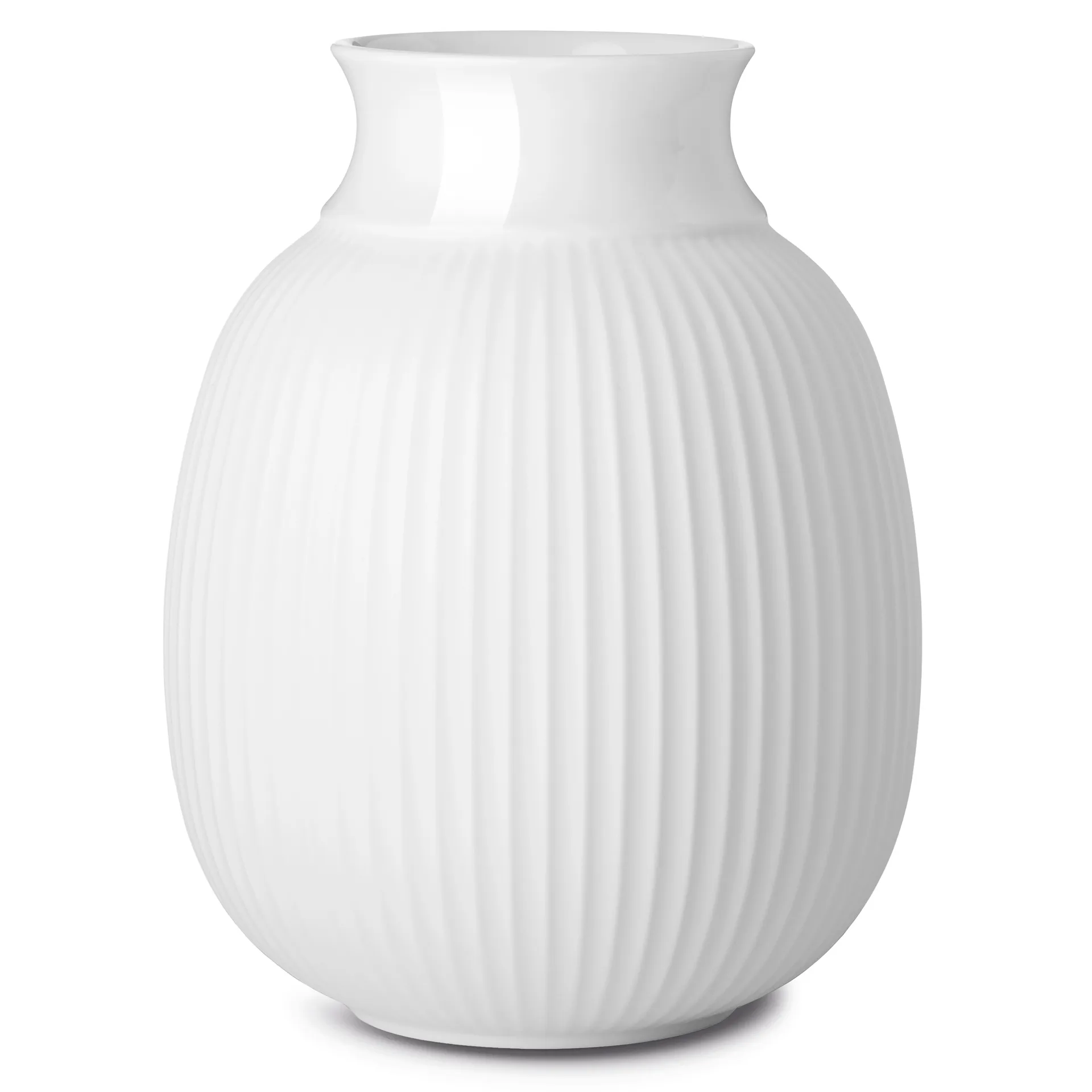 Vase Lyngby Curve 17,5 cm, Blanc Lyngby Porcelæn