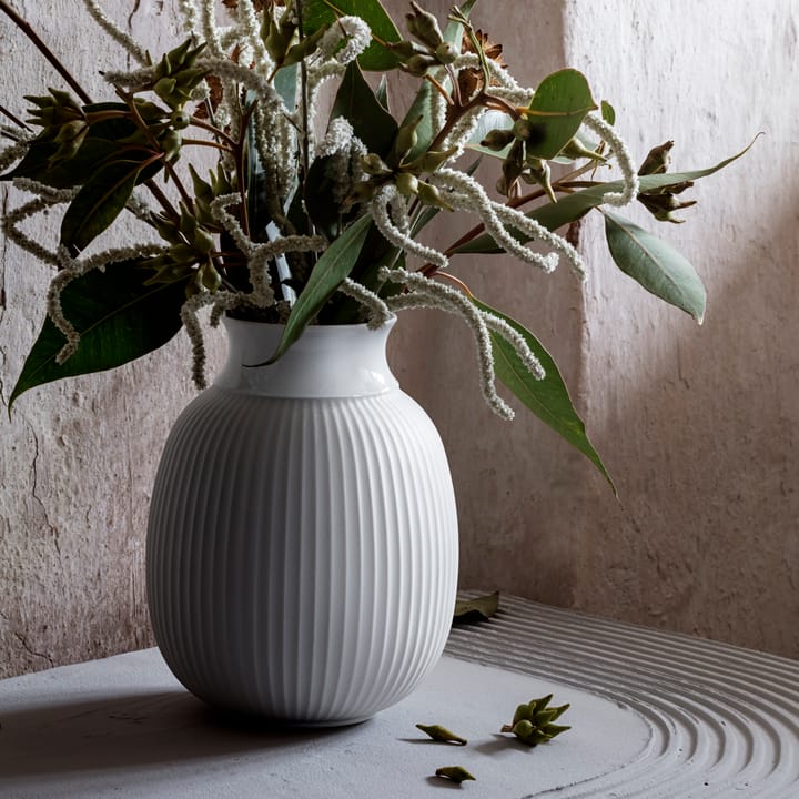 Vase Lyngby Curve 17,5 cm, Blanc Lyngby Porcelæn