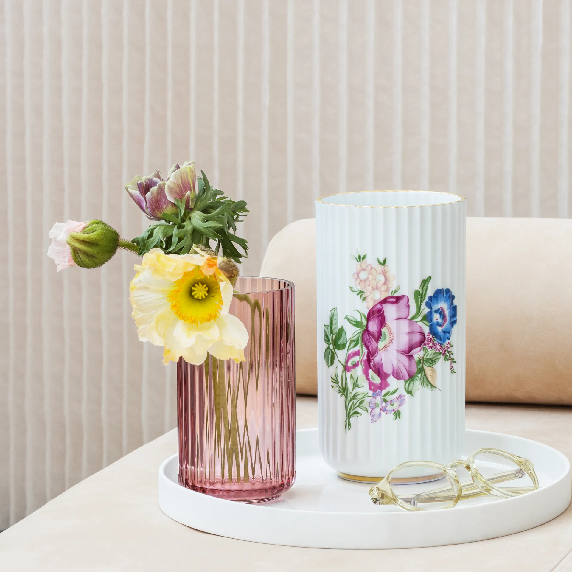 Vase Lyngby, midnight blue, 15,5 cm Lyngby Porcelæn