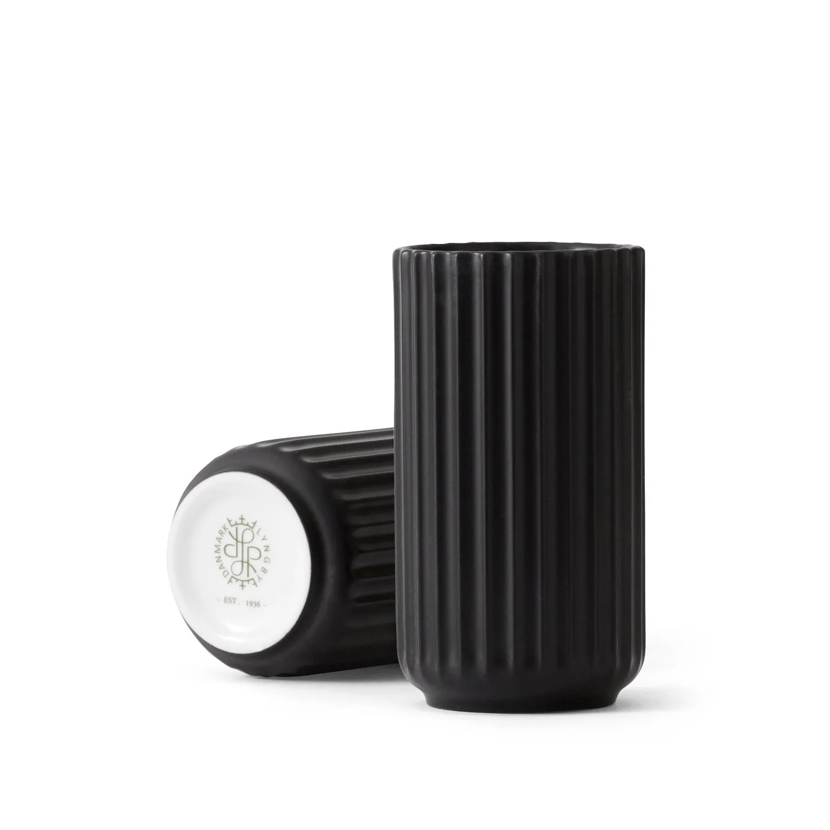 Vase Lyngby noir mate, 12 cm Lyngby Porcelæn