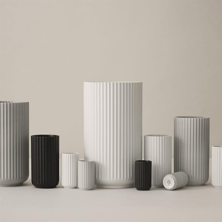 Vase Lyngby noir mate, 20 cm Lyngby Porcelæn
