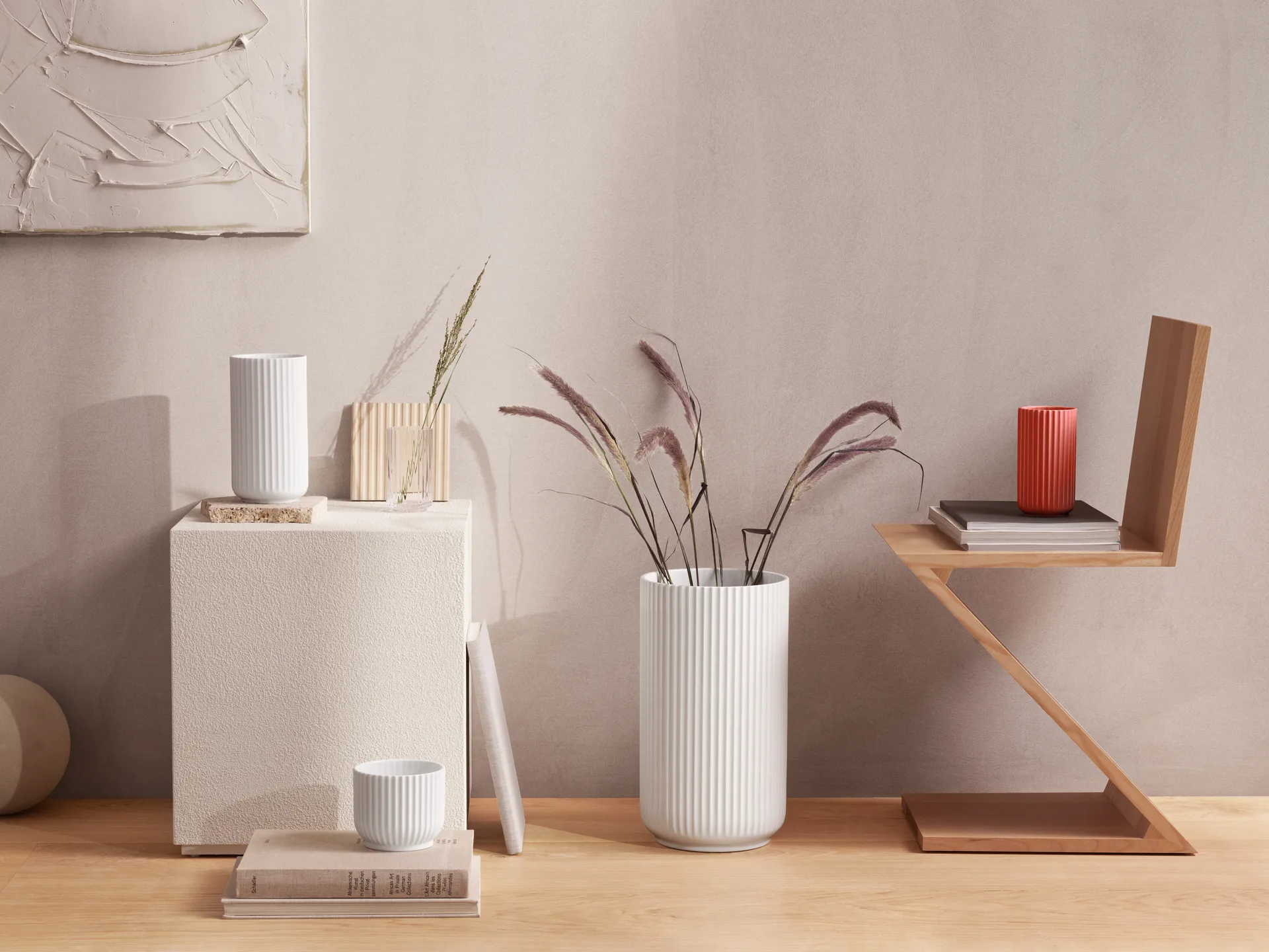 Vase Lyngby, Rouge, 15,5 cm Lyngby Porcelæn