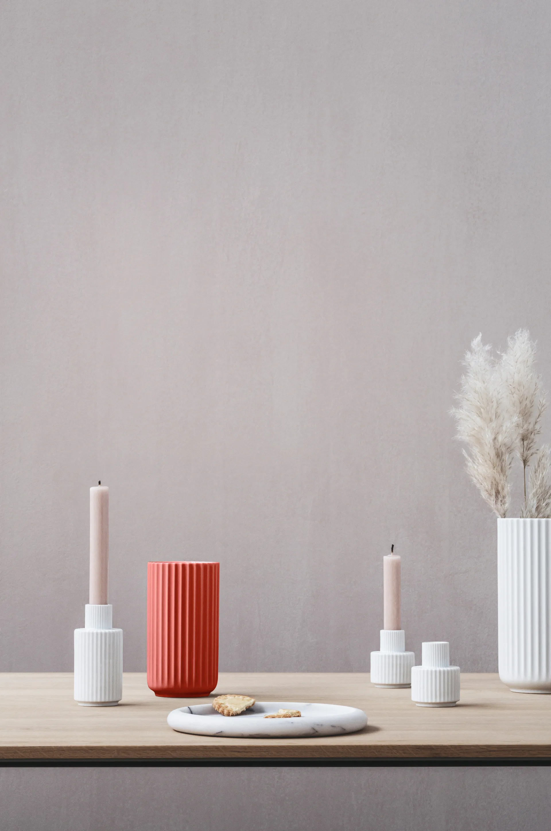 Vase Lyngby, Rouge, 15,5 cm Lyngby Porcelæn