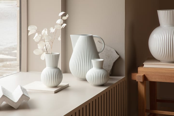 Vase Lyngby Tura blanc, 14,5 cm Lyngby Porcelæn
