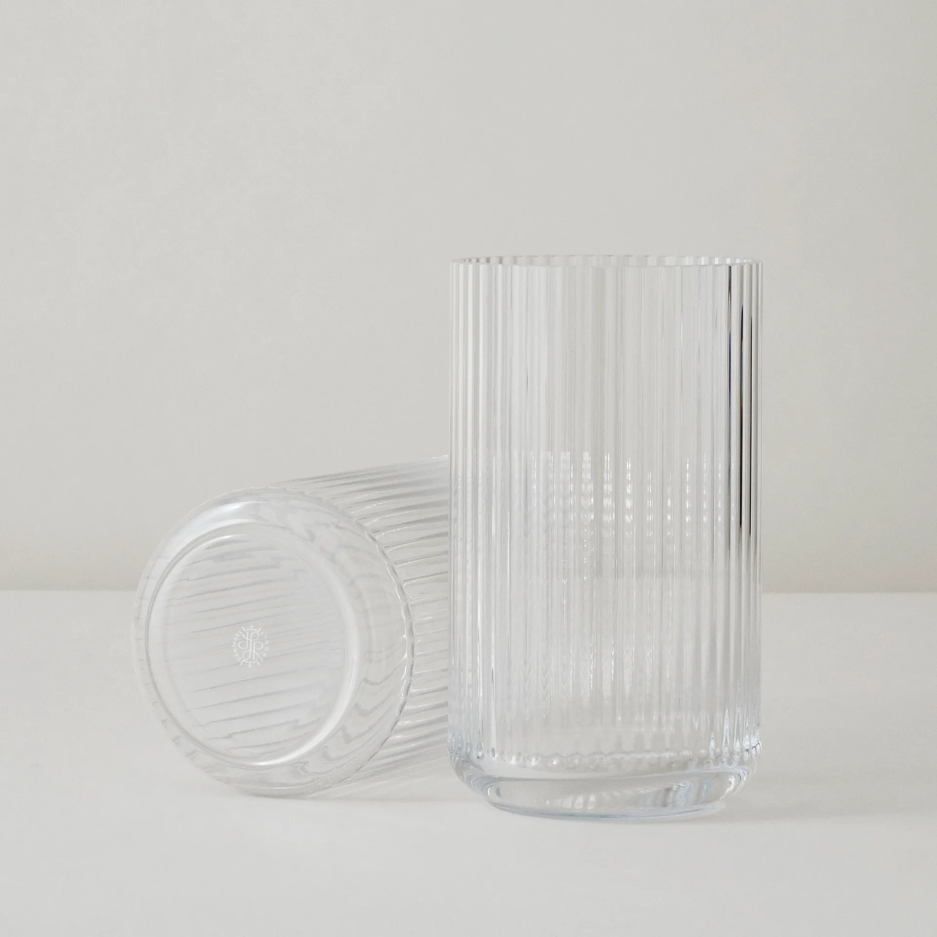 Vase Lyngby verre transparent, 12 cm Lyngby Porcelæn