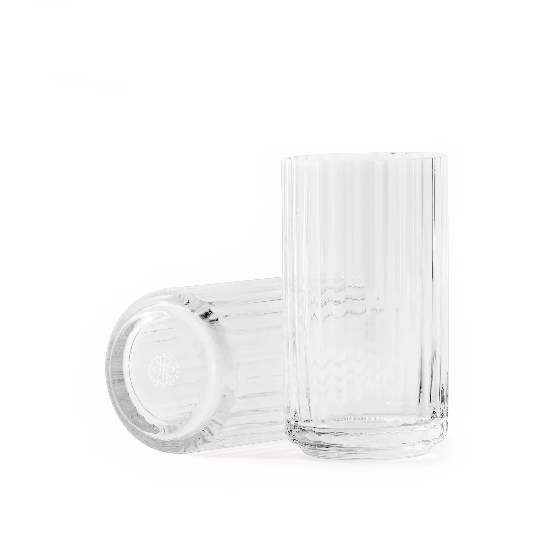 Vase Lyngby verre transparent, 12 cm Lyngby Porcelæn