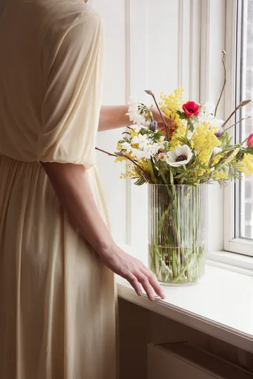 Vase Lyngby verre transparent - 25 cm - Lyngby Porcelæn