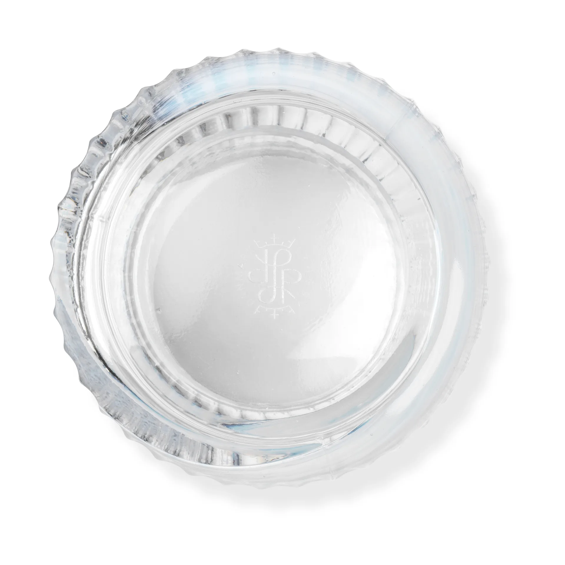 Vase Lyngby, White swirl, 20,5 cm Lyngby Porcelæn