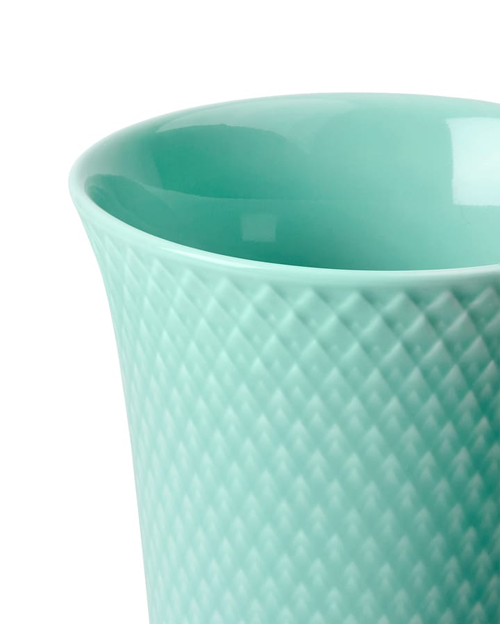 Vase Rhombe 15 cm, Aqua Lyngby Porcelæn