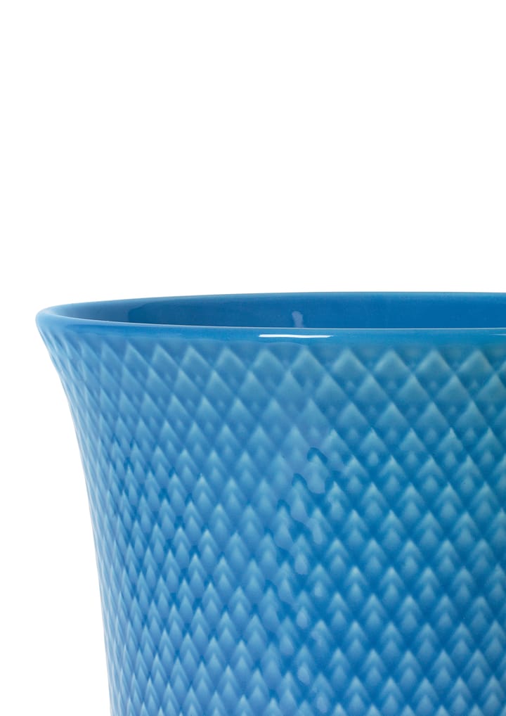 Vase Rhombe 20 cm, Bleu Lyngby Porcelæn