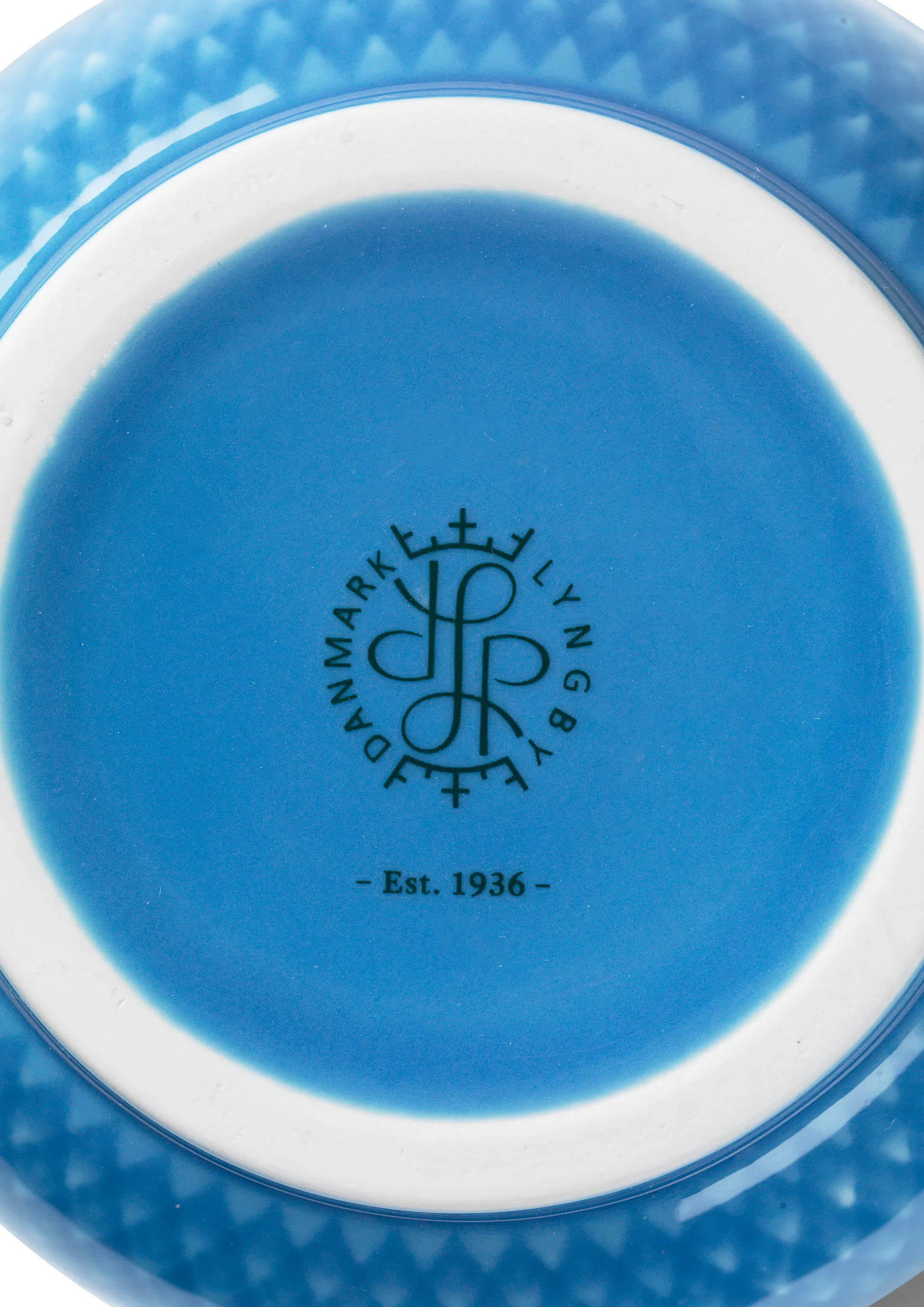 Vase Rhombe 20 cm, Bleu Lyngby Porcelæn